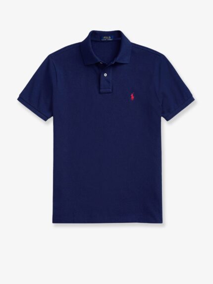 Polo Ralph Lauren Cotton Polo Shirt With Front Embroidered Logo