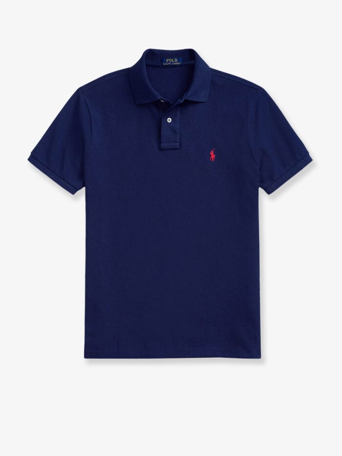 Polo Ralph Lauren Cotton Polo Shirt With Front Embroidered Logo