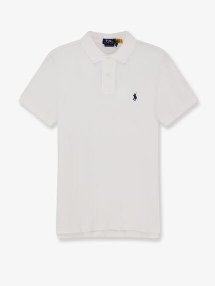 Polo Ralph Lauren Cotton Polo Shirt With Frontal Embroidered Logo