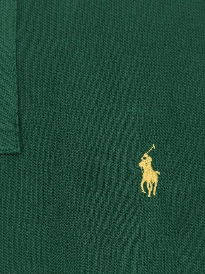 Polo Ralph Lauren Cotton Polo With Front Logo Embroidery