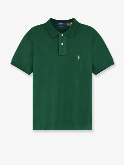 Polo Ralph Lauren Cotton Polo With Front Logo Embroidery