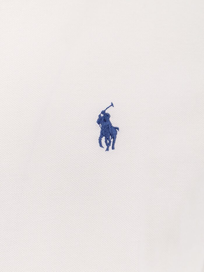 Polo Ralph Lauren Cotton Shirt With Embroidered Logo On The Front
