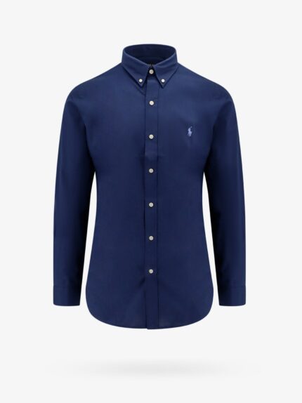 Polo Ralph Lauren Cotton Shirt With Front Embroidered Logo