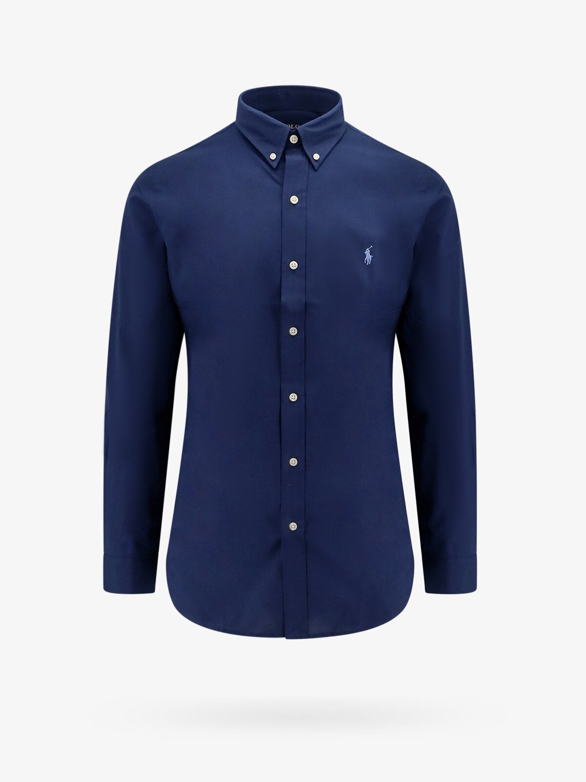 Polo Ralph Lauren Cotton Shirt With Front Embroidered Logo