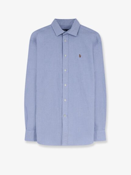 Polo Ralph Lauren Cotton Shirt With Front Logo