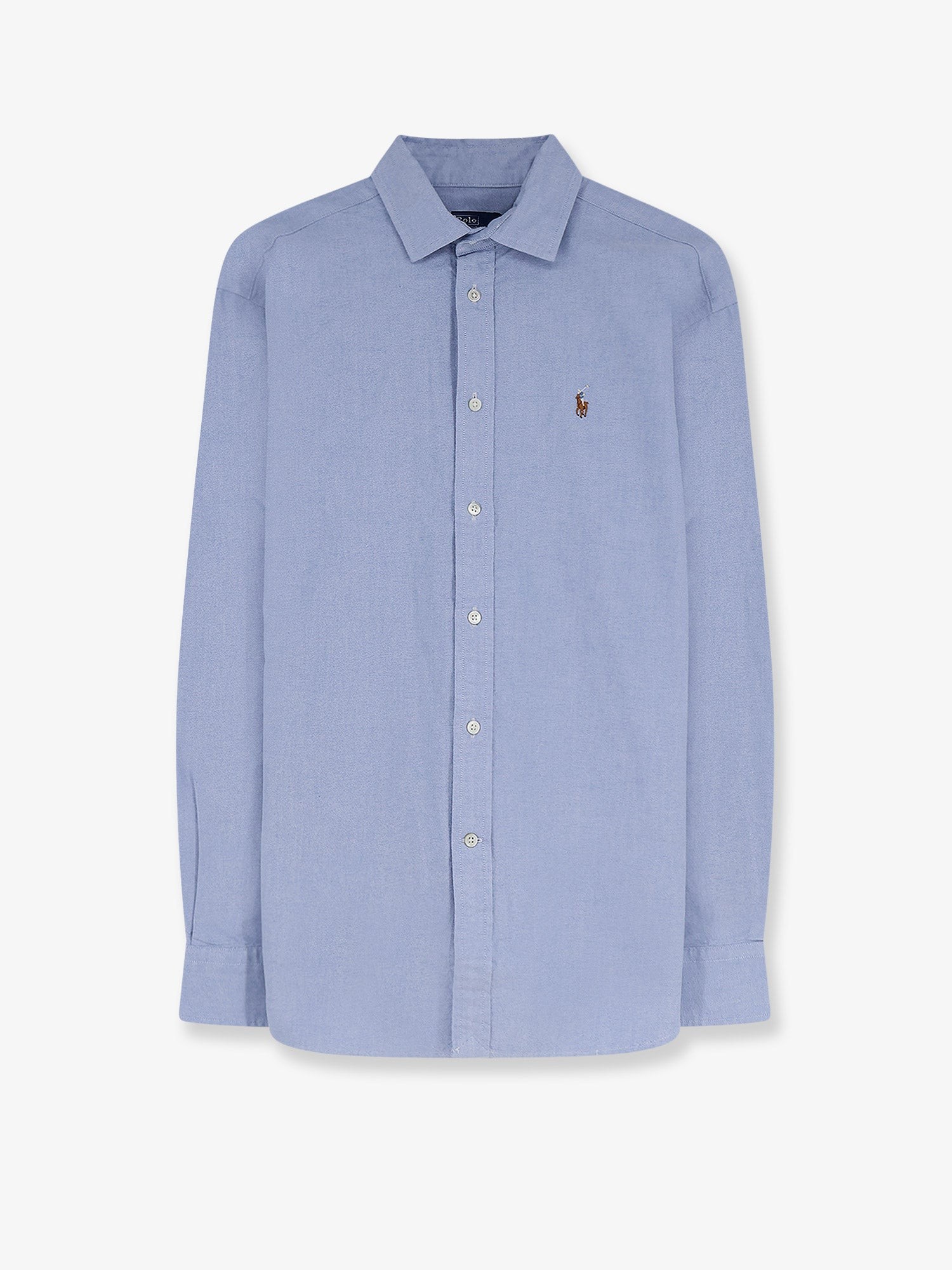 Polo Ralph Lauren Cotton Shirt With Front Logo