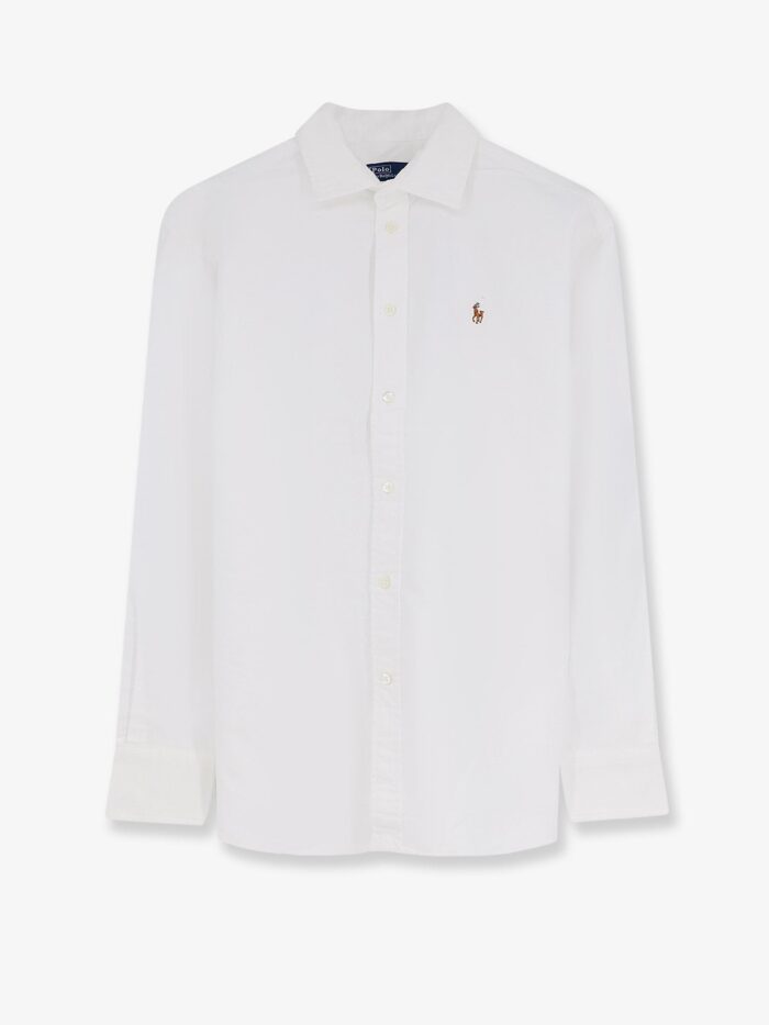Polo Ralph Lauren Cotton Shirt With Logo On The Front