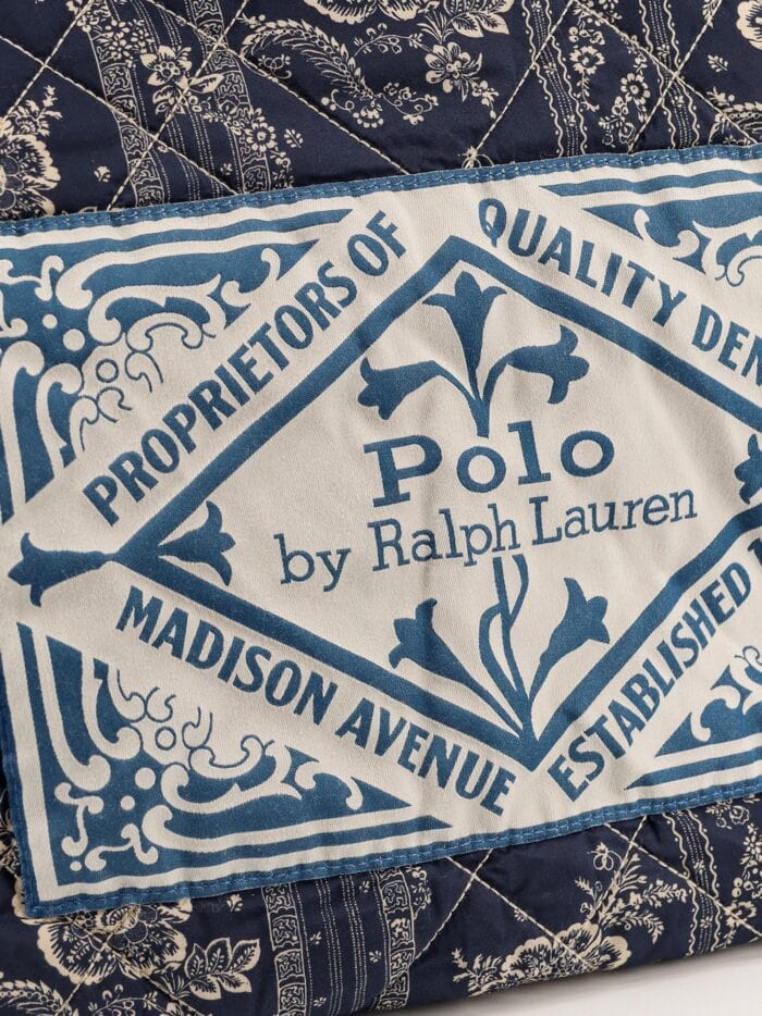Polo Ralph Lauren Cotton Shoulder Bag With Floral Print