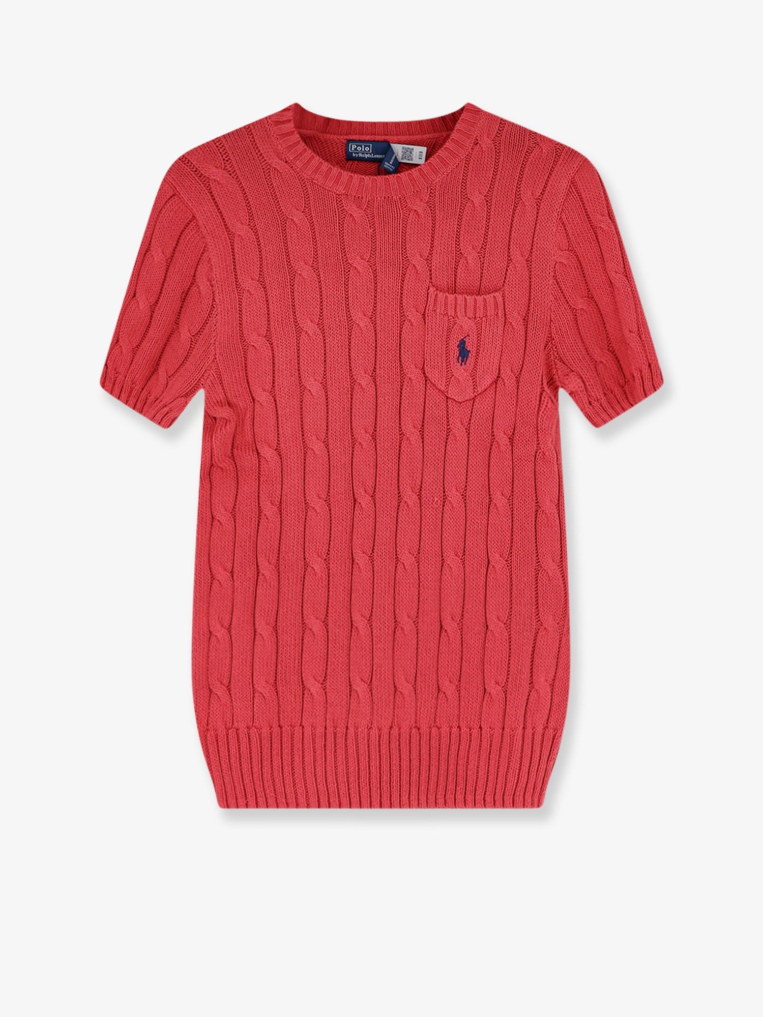 Polo Ralph Lauren Cotton Sweater With Contrasting Embroidered Logo