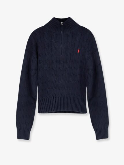 Polo Ralph Lauren Cotton Sweater With Contrasting Logo