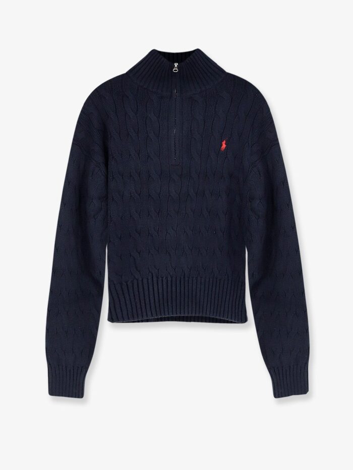 Polo Ralph Lauren Cotton Sweater With Contrasting Logo