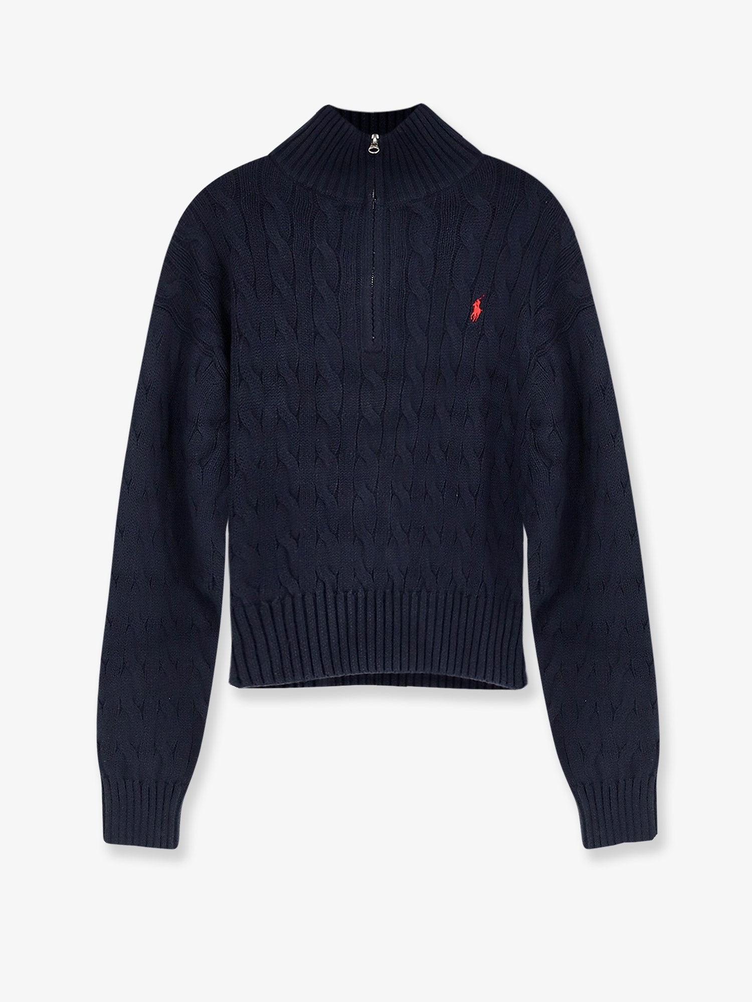 Polo Ralph Lauren Cotton Sweater With Contrasting Logo