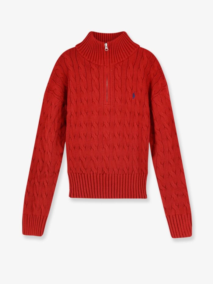 Polo Ralph Lauren Cotton Sweater With Contrasting Logo