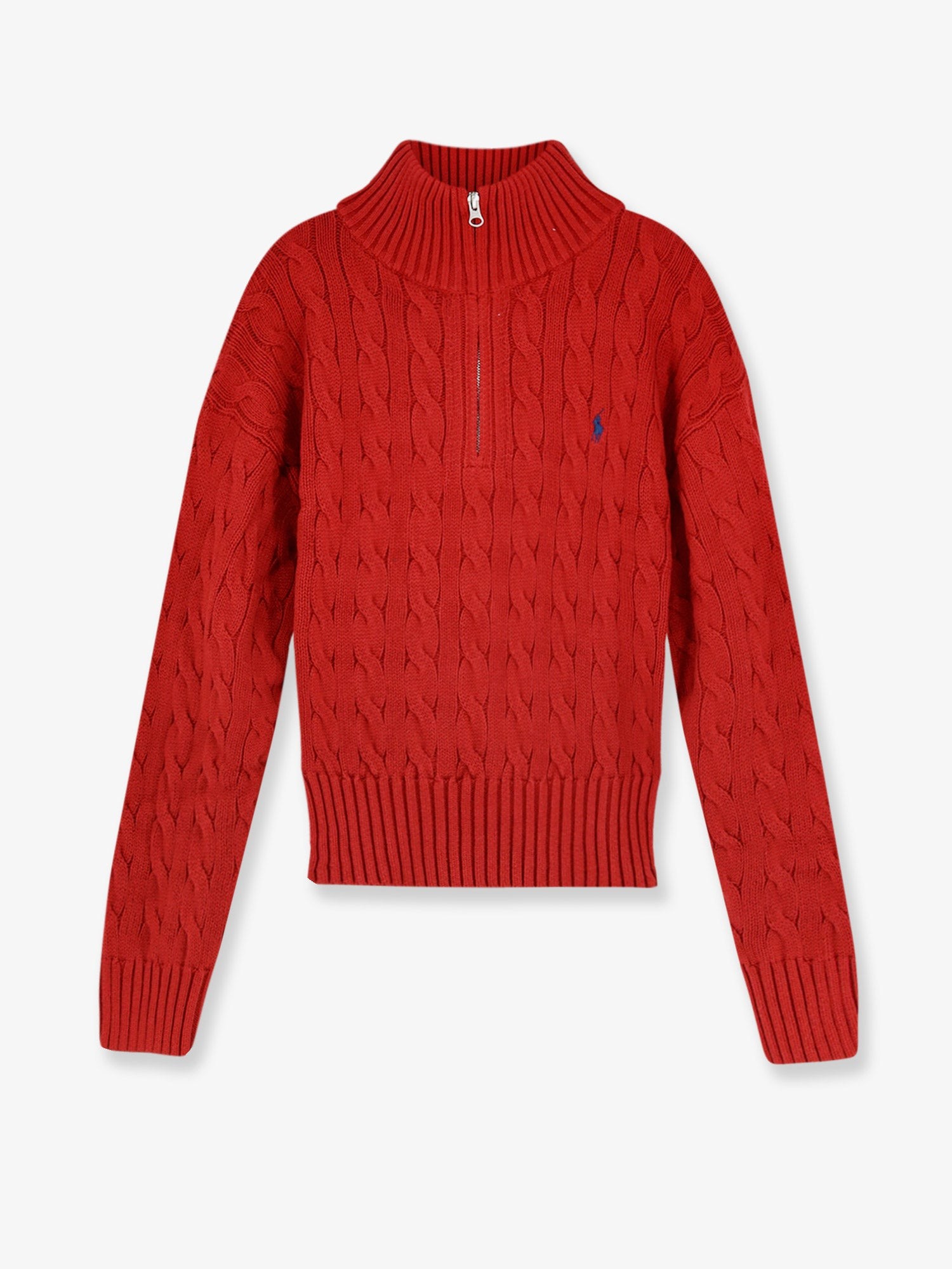 Polo Ralph Lauren Cotton Sweater With Contrasting Logo