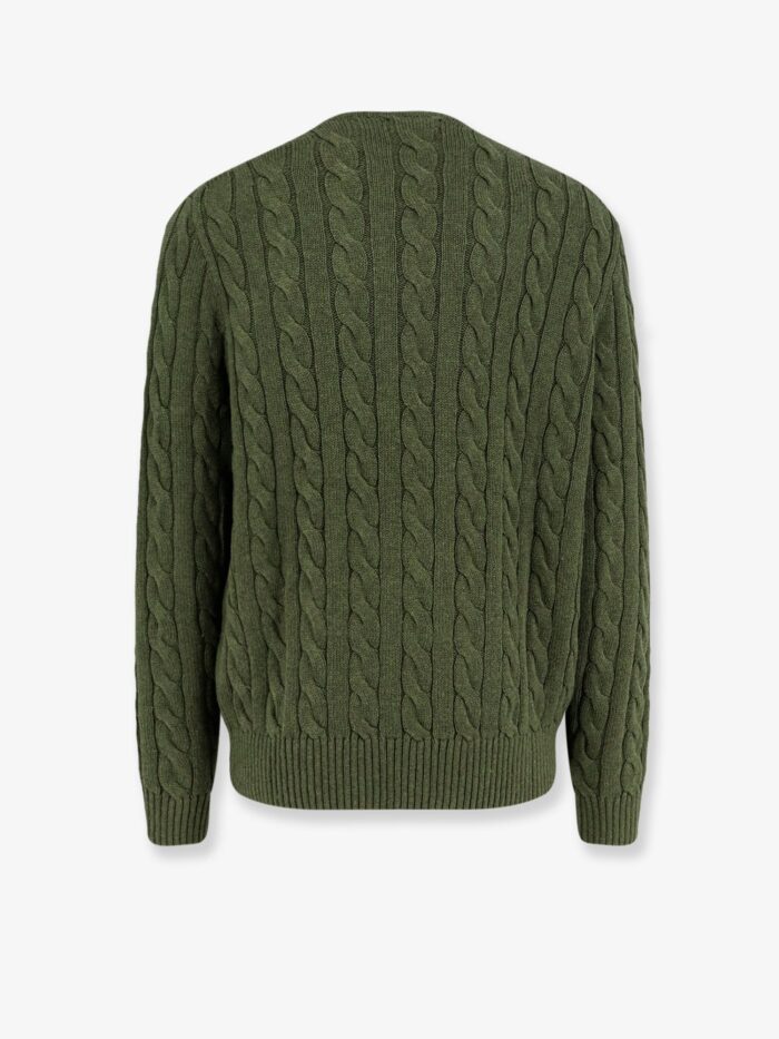 Polo Ralph Lauren Cotton Sweater With Embroidered Logo On The Front