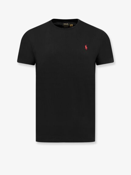 Polo Ralph Lauren Cotton T-shirt With Embroidered Logo On The Front