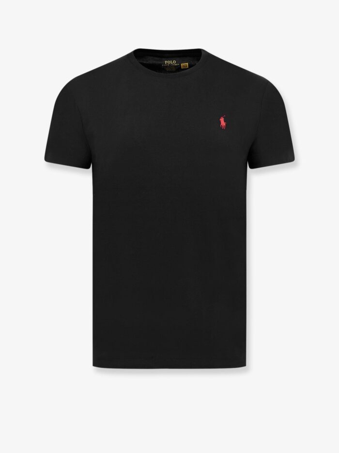 Polo Ralph Lauren Cotton T-shirt With Embroidered Logo On The Front