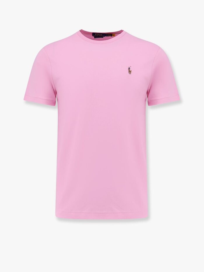 Polo Ralph Lauren Cotton T-shirt With Logo Embroidery