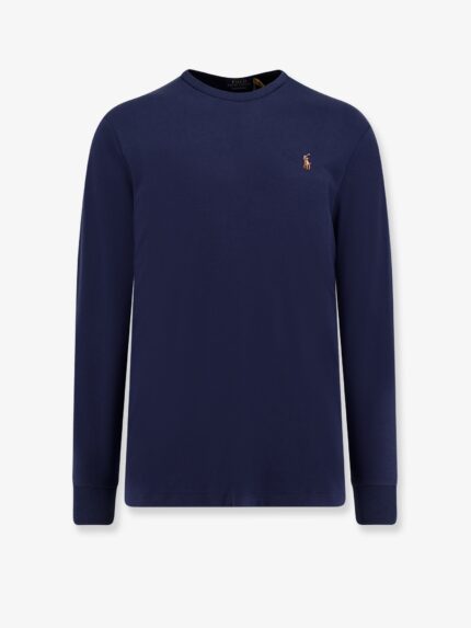 Polo Ralph Lauren Cotton T-shirt With Logo Embroidery