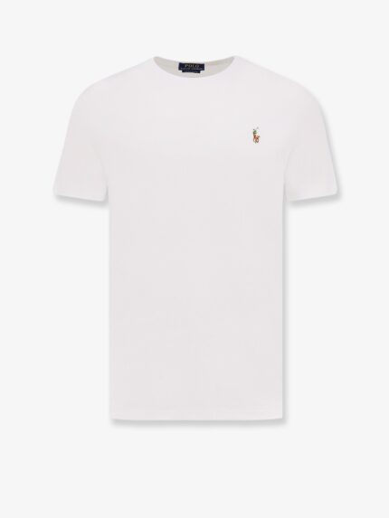 Polo Ralph Lauren Cotton T-shirt With Logo Embroidery