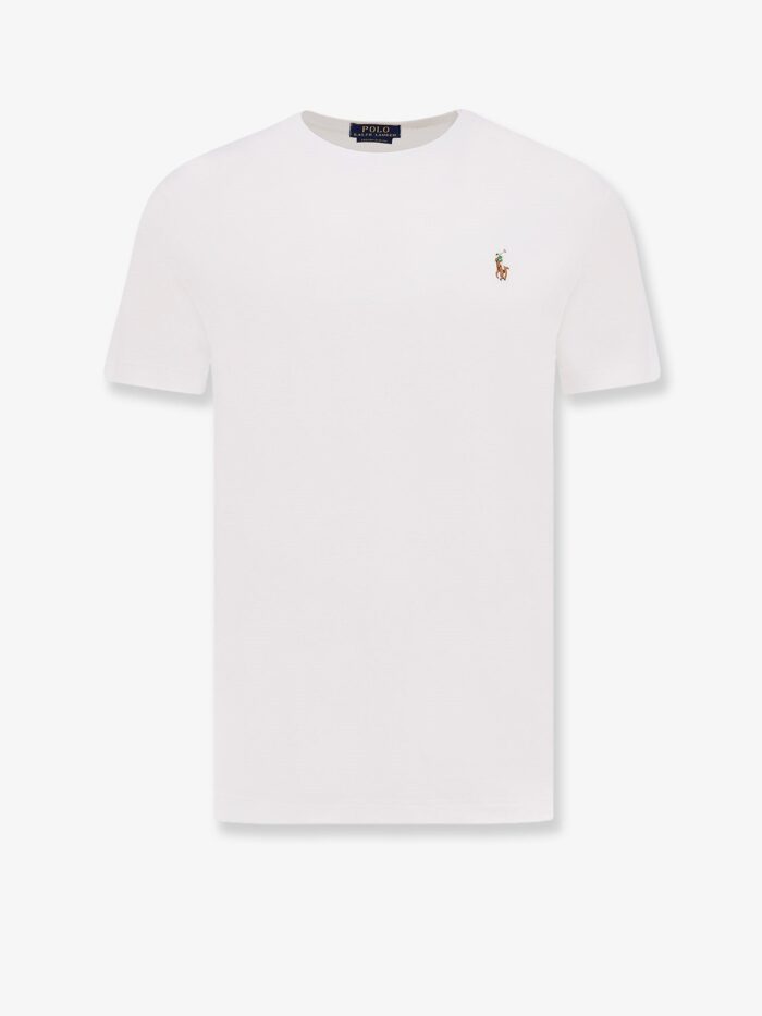 Polo Ralph Lauren Cotton T-shirt With Logo Embroidery