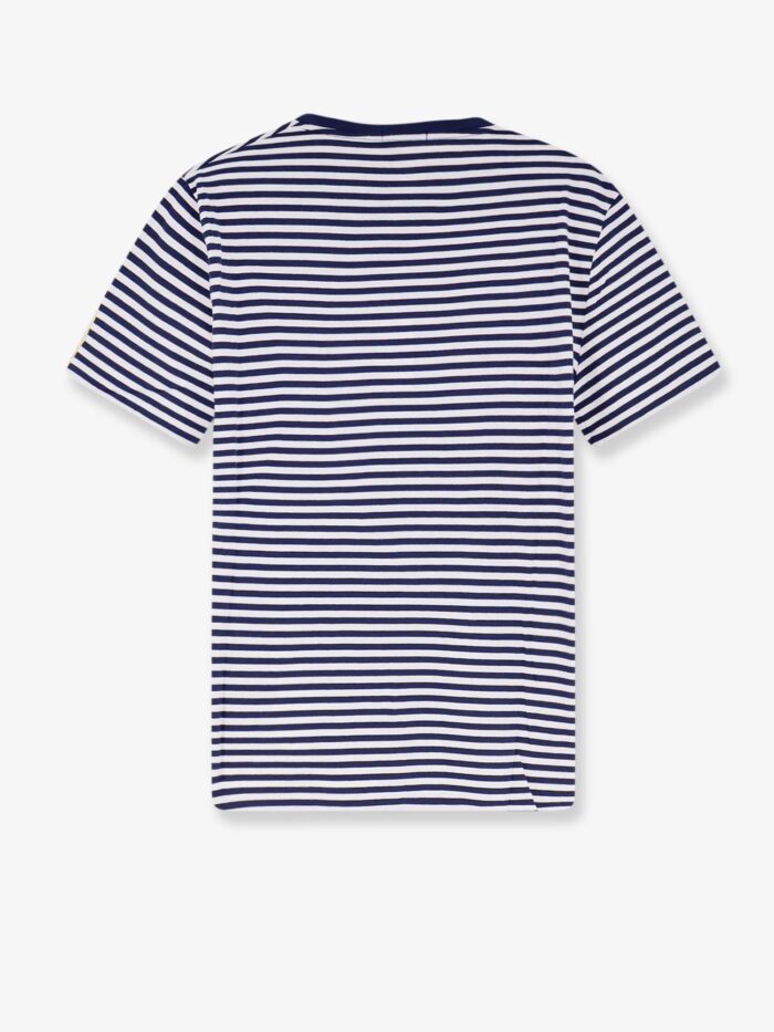 Polo Ralph Lauren Cotton T-shirt With Striped Motif