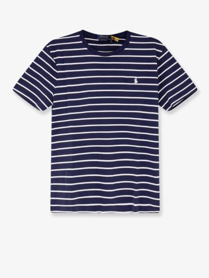 Polo Ralph Lauren Cotton T-shirt With Striped Pattern