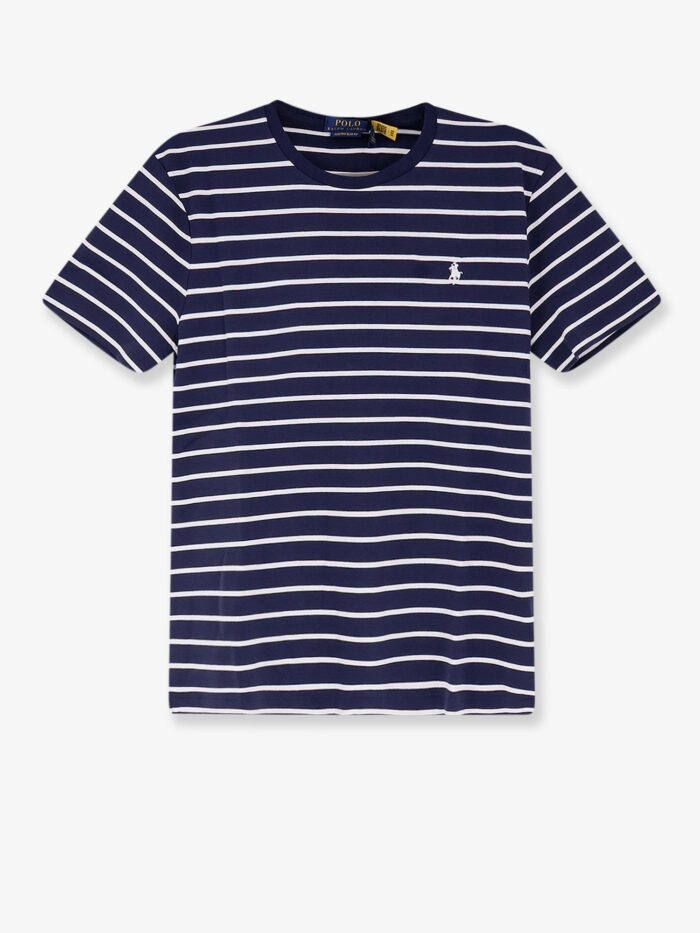 Polo Ralph Lauren Cotton T-shirt With Striped Pattern