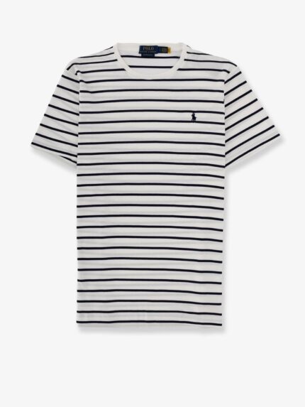Polo Ralph Lauren Cotton T-shirt With Striped Pattern