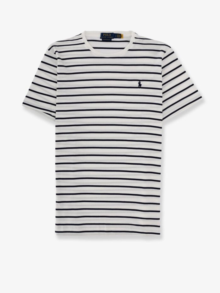 Polo Ralph Lauren Cotton T-shirt With Striped Pattern