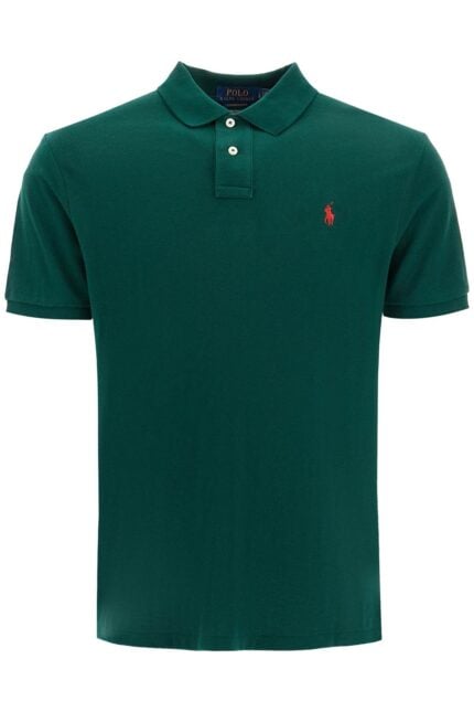 POLO RALPH LAUREN Custom Slim Fit Short Sleeve Polo Shirt