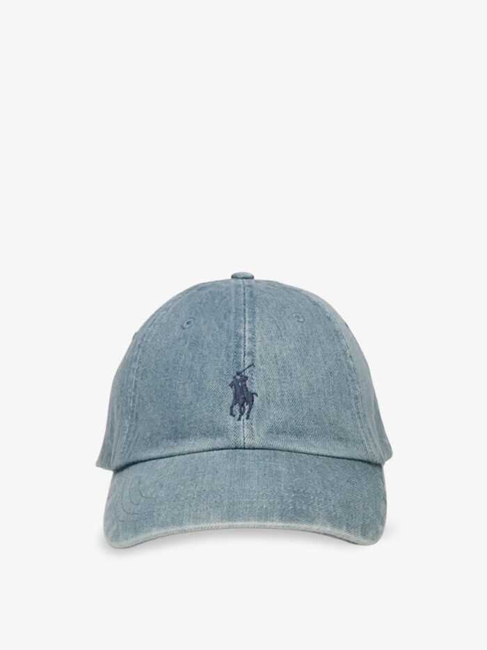 Polo Ralph Lauren Denim Hat With Embroidered Logo