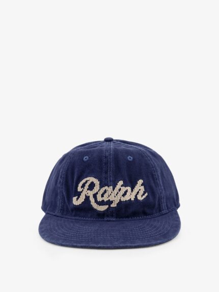 Polo Ralph Lauren Denim Hat With Logo On The Front
