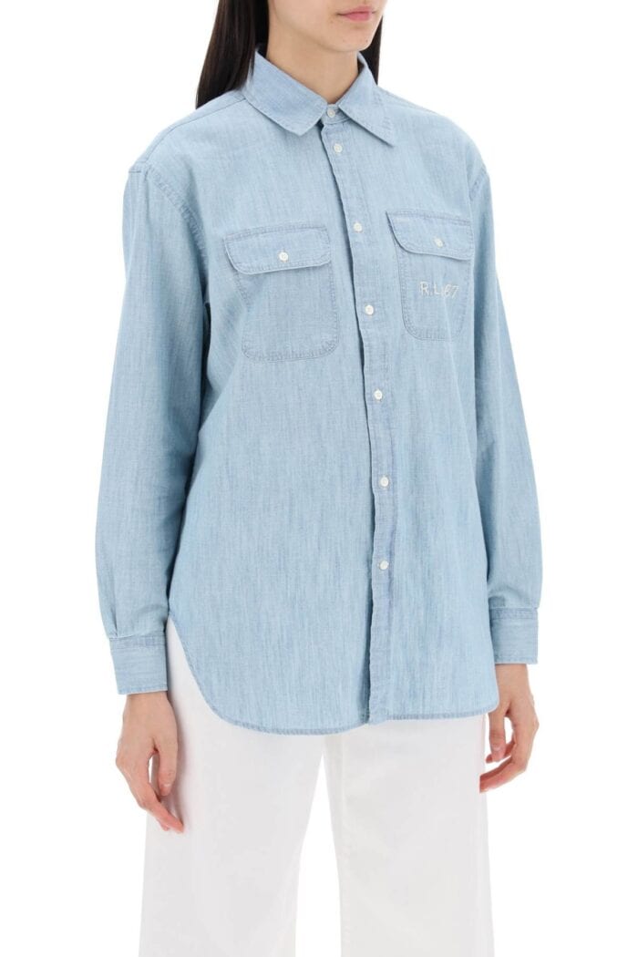 POLO RALPH LAUREN Embroidered Chambray