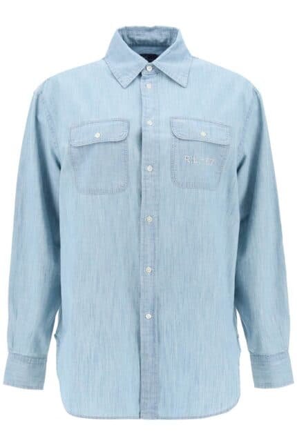 POLO RALPH LAUREN Embroidered Chambray