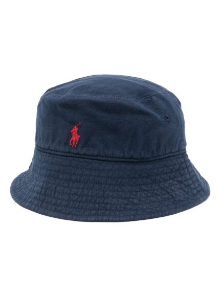 POLO RALPH LAUREN Embroidered Logo Linen Hat