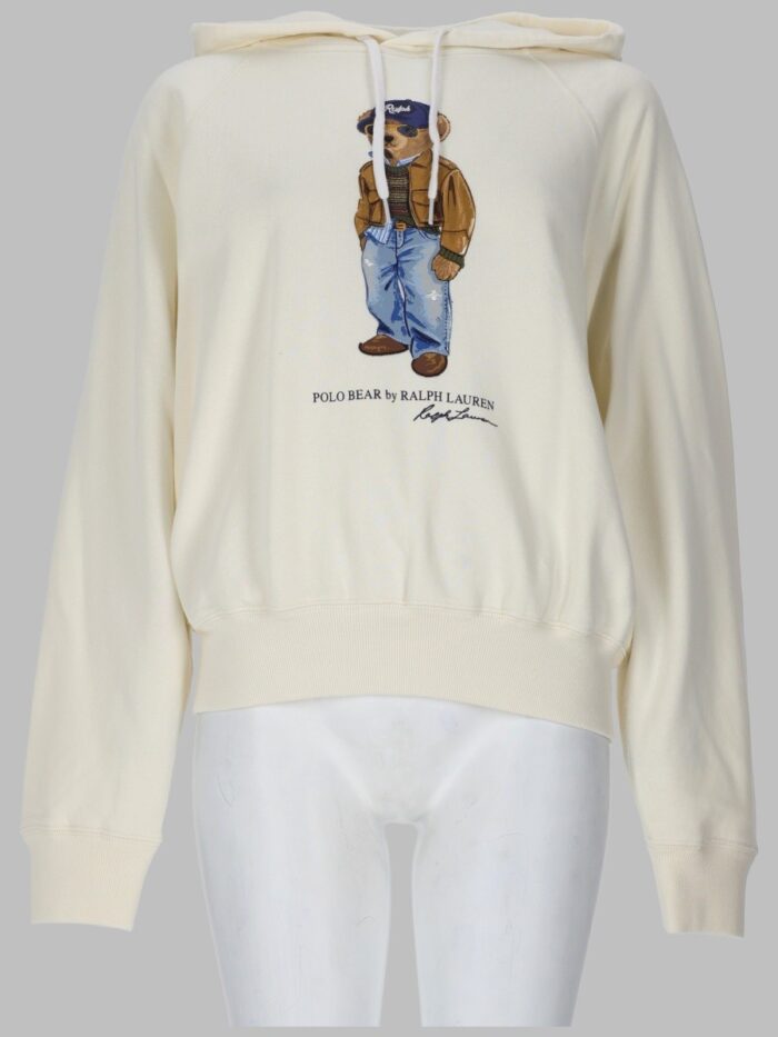 Polo Ralph Lauren FELPA CON CAPPUCCIO "BEAR"