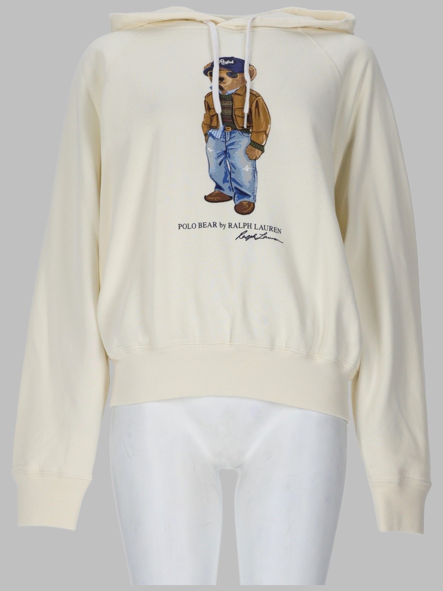 Polo Ralph Lauren FELPA CON CAPPUCCIO "BEAR"