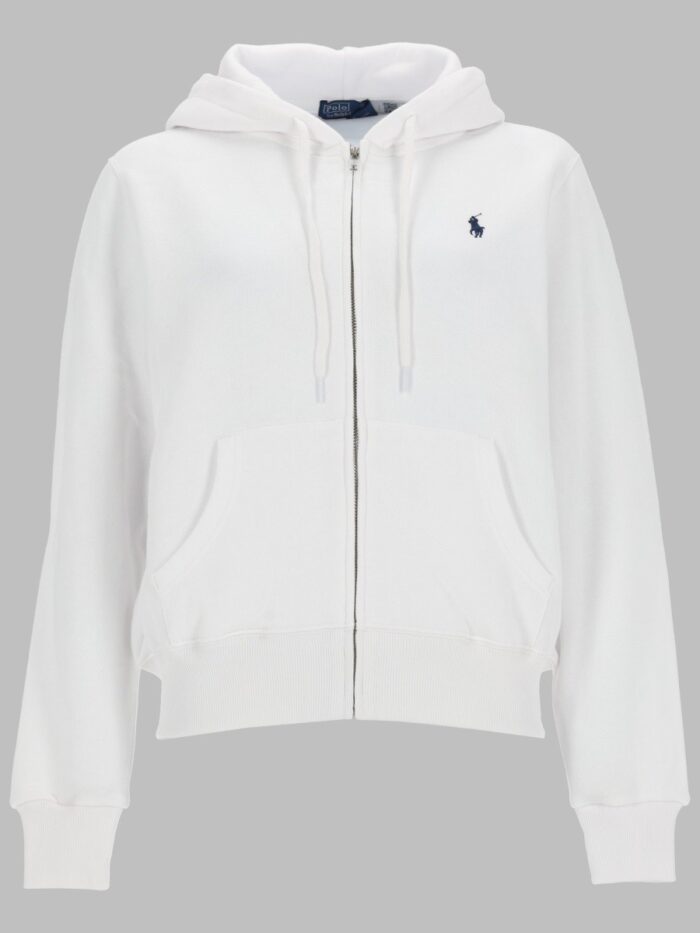 polo ralph lauren felpa con zip e logo Polo Ralph Lauren FELPA CON ZIP E LOGO