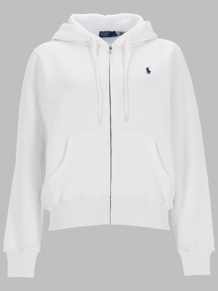Polo Ralph Lauren FELPA CON ZIP E LOGO