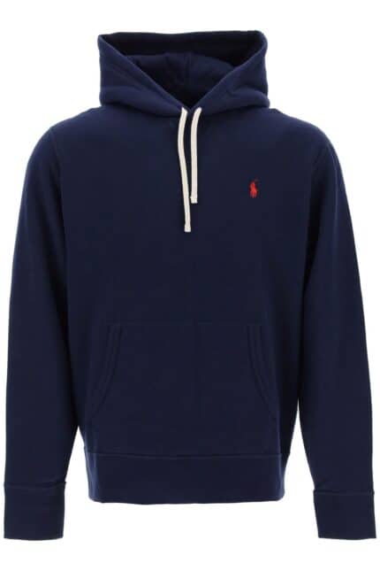 POLO RALPH LAUREN Fleece-back Cotton Hoodie