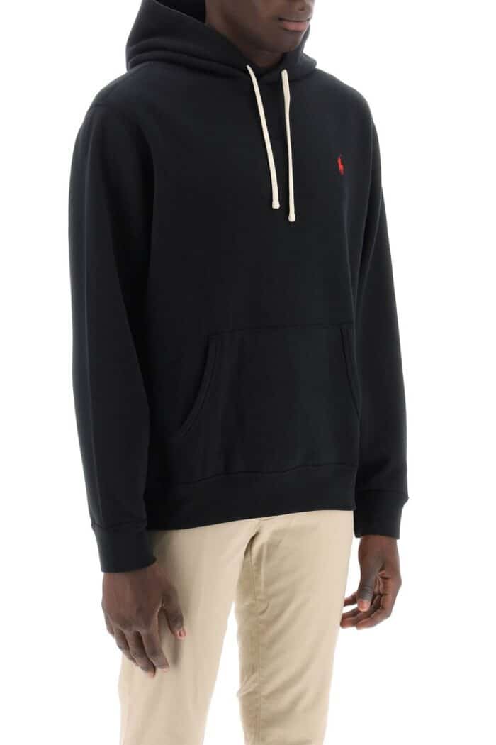 POLO RALPH LAUREN Fleece-back Cotton Hoodie