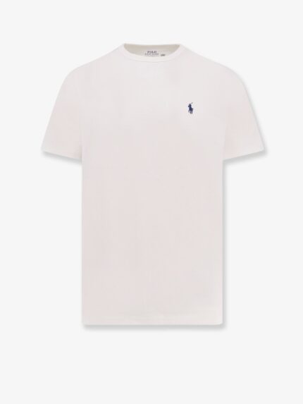 Polo Ralph Lauren Heavy Cotton T-shirt With Logo Embroidery