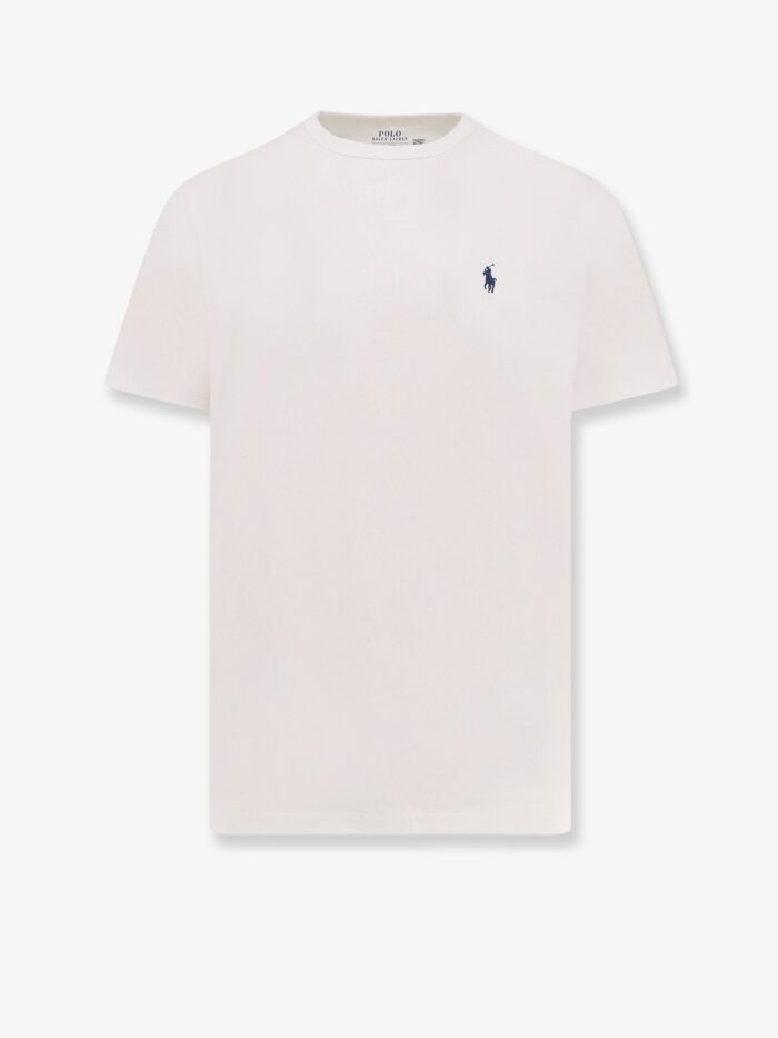 Polo Ralph Lauren Heavy Cotton T-shirt With Logo Embroidery