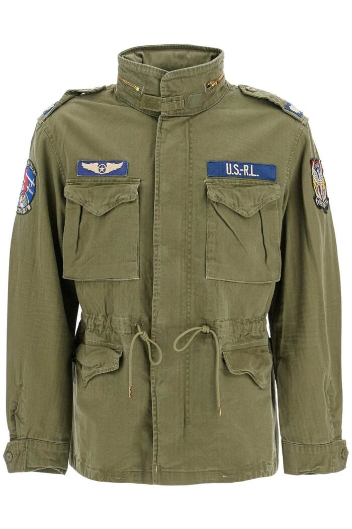 POLO RALPH LAUREN Herringbone Military Jacket