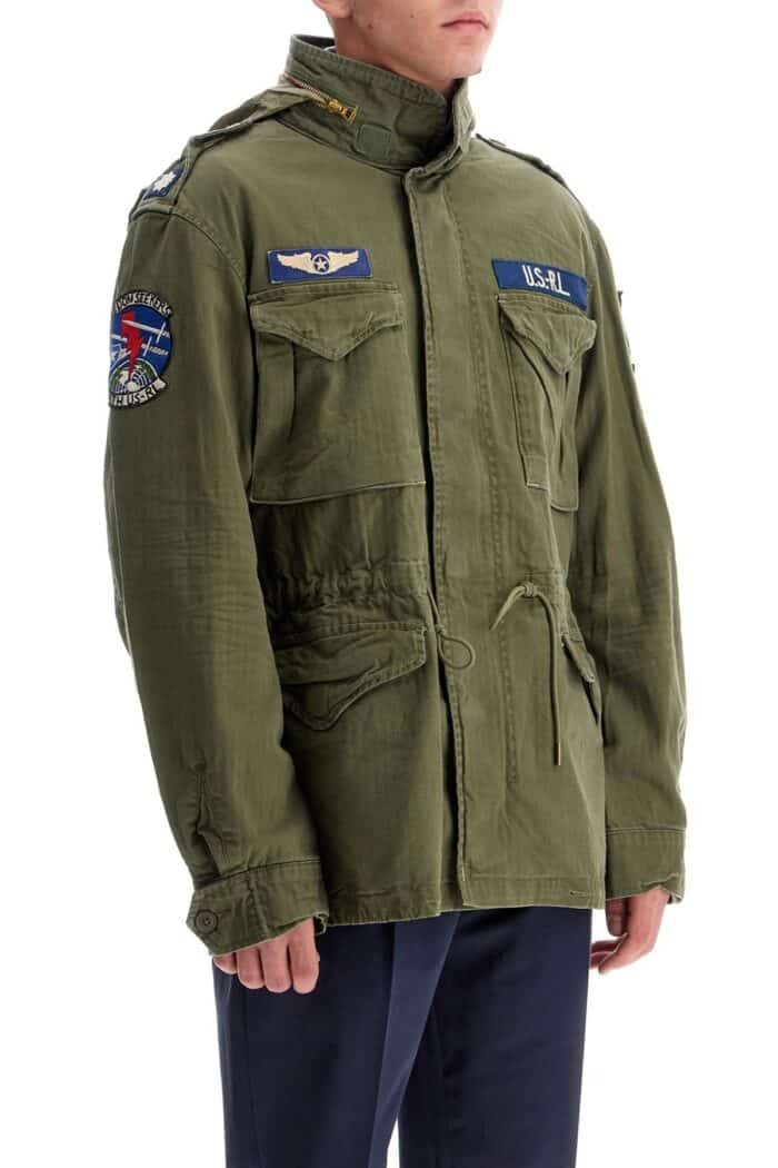 POLO RALPH LAUREN Herringbone Military Jacket