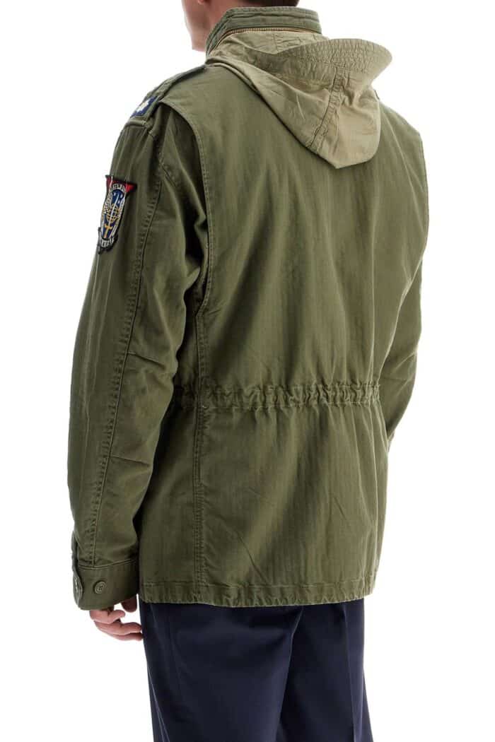 POLO RALPH LAUREN Herringbone Military Jacket