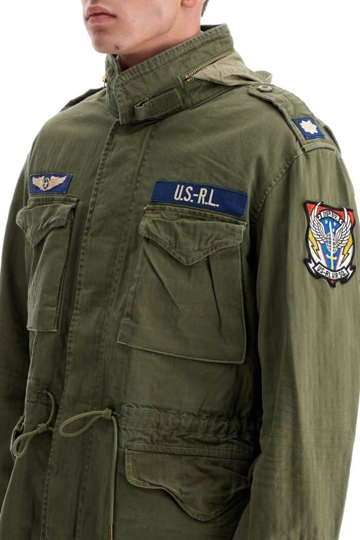 POLO RALPH LAUREN Herringbone Military Jacket