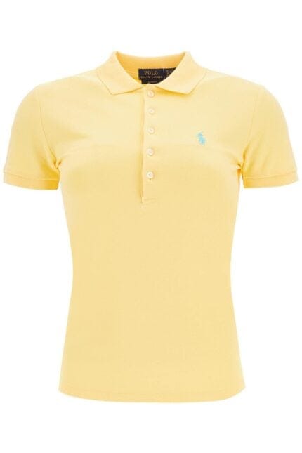 POLO RALPH LAUREN Julie Slim Fit Five Button Polo Shirt