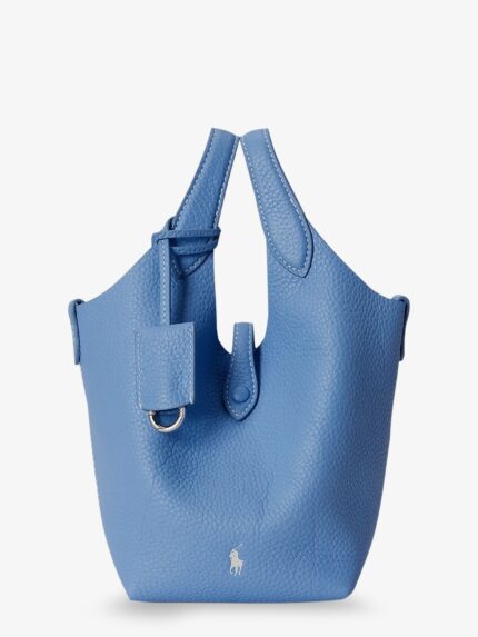 Polo Ralph Lauren Leather Crossbody Bag With Engraved Logo